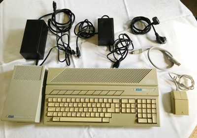 Atari 520St stacja SF354 komplet PLOMBY