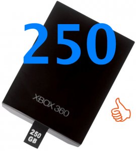 DYSK 250 GB XBOX 360 SLIM i E 250GB
