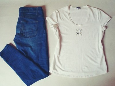 Koszulka Armani i Spodnie Reserved XL