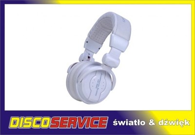 Słuchawki dla DJ-a do komputera ADJ HP 550 SNOW