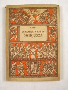 Sinko Tadeusz - Wiązanka wierszy Owidiusza 1930 r