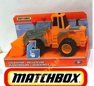 matchbox ciężarówki w akcji koparka  od Mattel