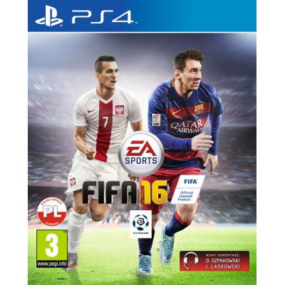 FIFA 16 PS4 BOX PROMOCJA POLSKA WERSJA NOWA