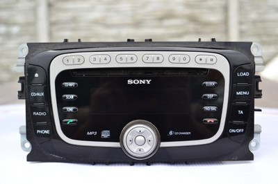 Radio Sony Ford-Mondeo MK4-Focus-C-Mas-S-Max - 6920255994 - oficjalne  archiwum Allegro