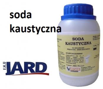 WODOROTLENEK SODU soda kaustyczna NaOH 250g