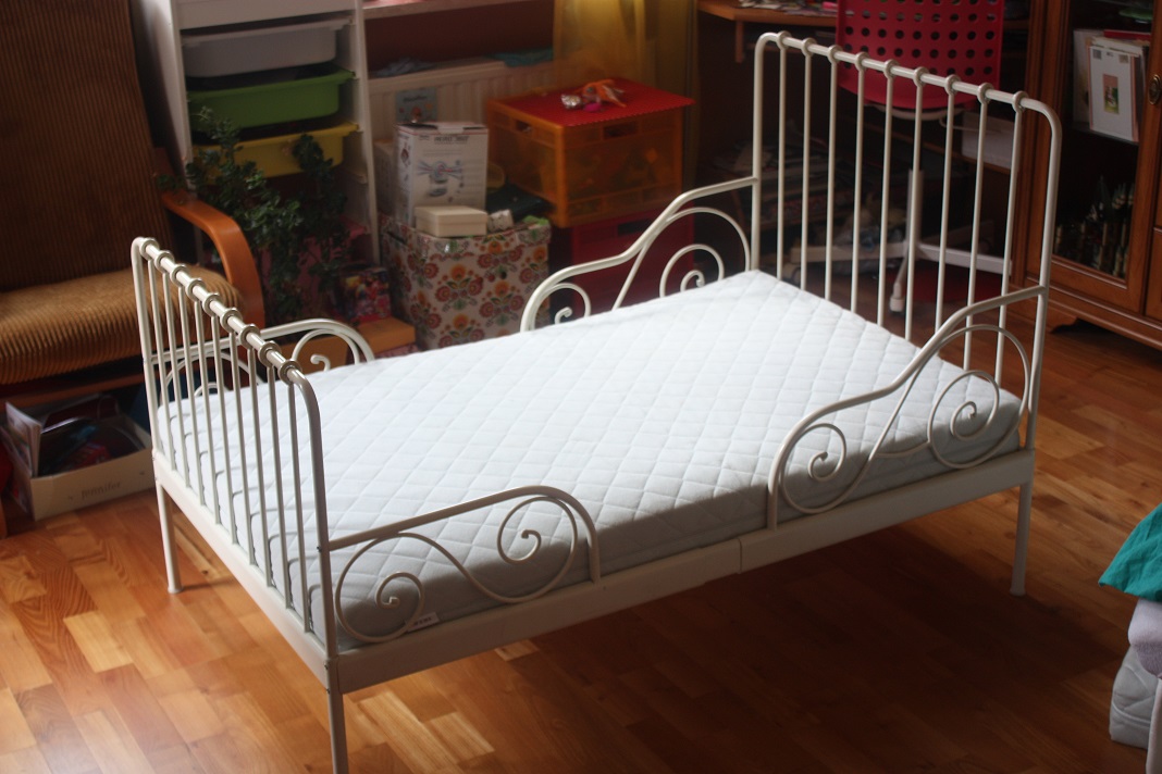 IKEA MINNEN łóżko "rosnące" z dzieckiem - 7006073663 - oficjalne archiwum  Allegro