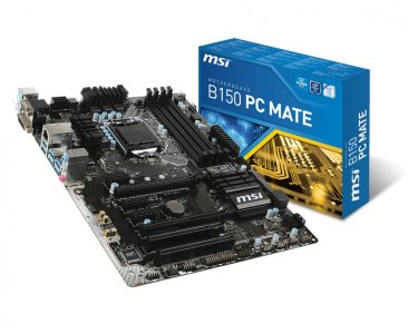 MSI B150 PC MATE s1151 B150 4DDR4 USB3 ATX