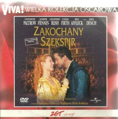 Zakochany Szekspir / G.Paltrow C.Firth J.Dench DVD