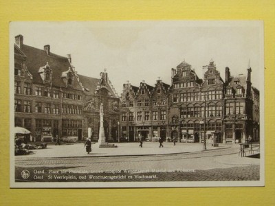 BELGIA, #1402, Gand, Place Ste Pharailde, ob. 1940