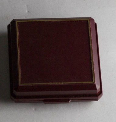 Pudełko na monetę 53x53, bordowe