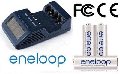 Ładowarka BC-800 z Akumulatory Eneloop 4xAA BOX