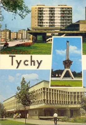 TYCHY - ULICA REWOLUCJI - 1980R