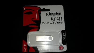 Pendrive Kingston 8GB DataTraveler SE9 Metalowy