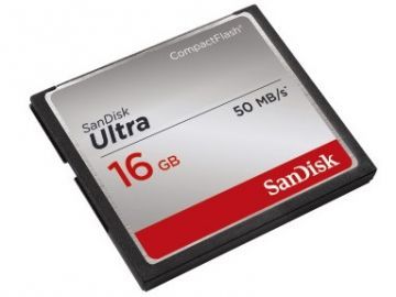 Karta pamięci Sandisk CompactFlash 16 GB Ultra 50M