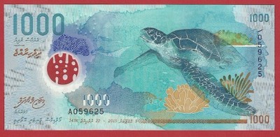 Maldives 1000R Nowość Polymer UNC