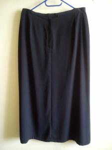 Elegancka, czarna, długa spódnica, r.44  M&amp;S