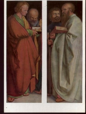 ALBRECHT DURER (1471-1528) APOSTOŁOWIE JAN,PIOTR .