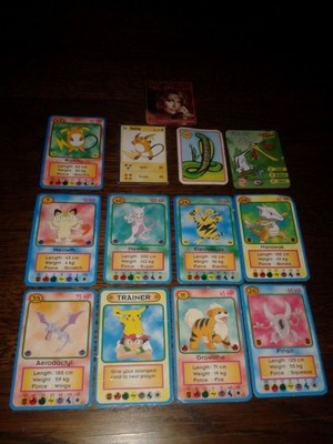 Kolekcjonerskie karty Pokemon 2000 r OKAZJA !!!!!!