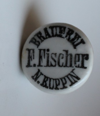porcelanka brauerei Fischer  N.RUPPIN