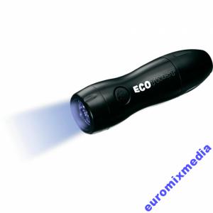 Latarka LED Obrotowa ECO Świeci Bez Baterii F378