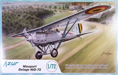 Nieuport-Delage NiD-72 - Azur 1/72
