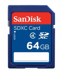 SanDisk karta pamięci SDXC 64GB (SDSDB-064G-B35)