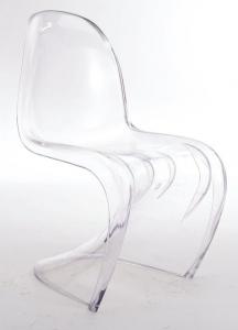 Nowoczesne krzesło przezroczyste krzesła II gat. - 5359805058 - oficjalne  archiwum Allegro