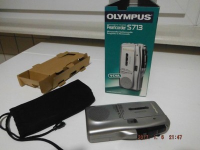 dyktafon olympus S713 + 25 micro kaset
