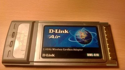 KARTA SIECIOWA WI-FI PCMCIA D-LINK DWL 610