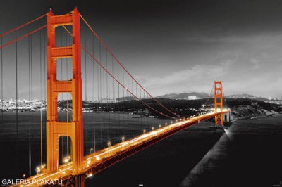 San Francisco - Golden Gate - plakat 91,5x61 cm