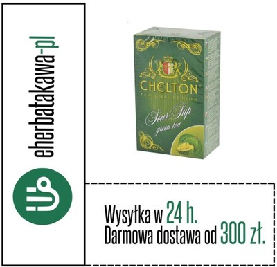 Chelton Green Tea Sour Sup herbata liściasta 100g