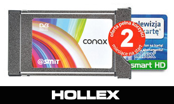 Karta Smart HD 2mc GRATIS + moduł CI Conax CAM