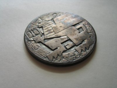 Medal Zasłużonym Ziemi Gdańskiej 1973 + Etui-nadaw