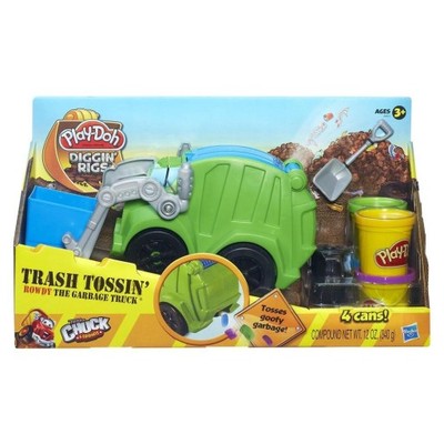 Play-Doh Śmieciarka ROWDY+4 Tuby