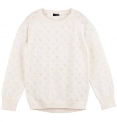 ENDO Ażurowy sweter dla dziewczynki (r.152)