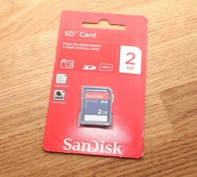 Karta SanDisk SD 2GB