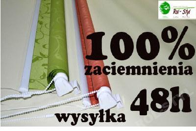 ROLETA ZACIEMNIAJĄCA 100% 51X220 BALKON!!! KALISZ