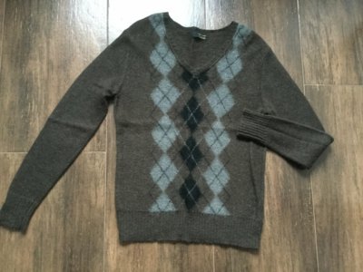 Sweter w romby rozmiar S Zara