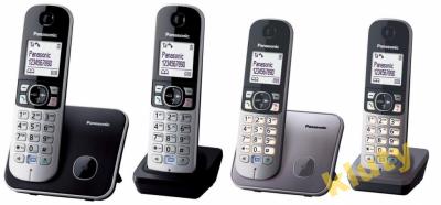 Telefon bezprzewodowy Panasonic KX-TG6812 2 kolory