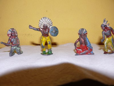 Ołowiane figurki, Indianie,Britains