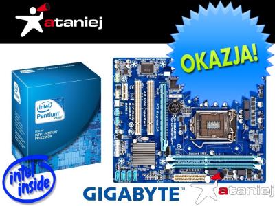 Gigabyte GA-H61M-S2PV + Intel Dual-Core G860 BOX