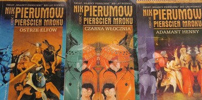 Nik Pierumow - trylogia Pierścień Mroku - 7001201865 - oficjalne archiwum  Allegro