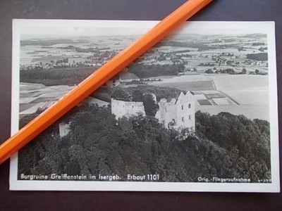 Gryfów Śląski zamek panorama lotnicza