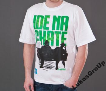 T-Shirt EL POLAKO 'IDE NA CHATE' Biała r.XL - 4163599093 - oficjalne  archiwum Allegro