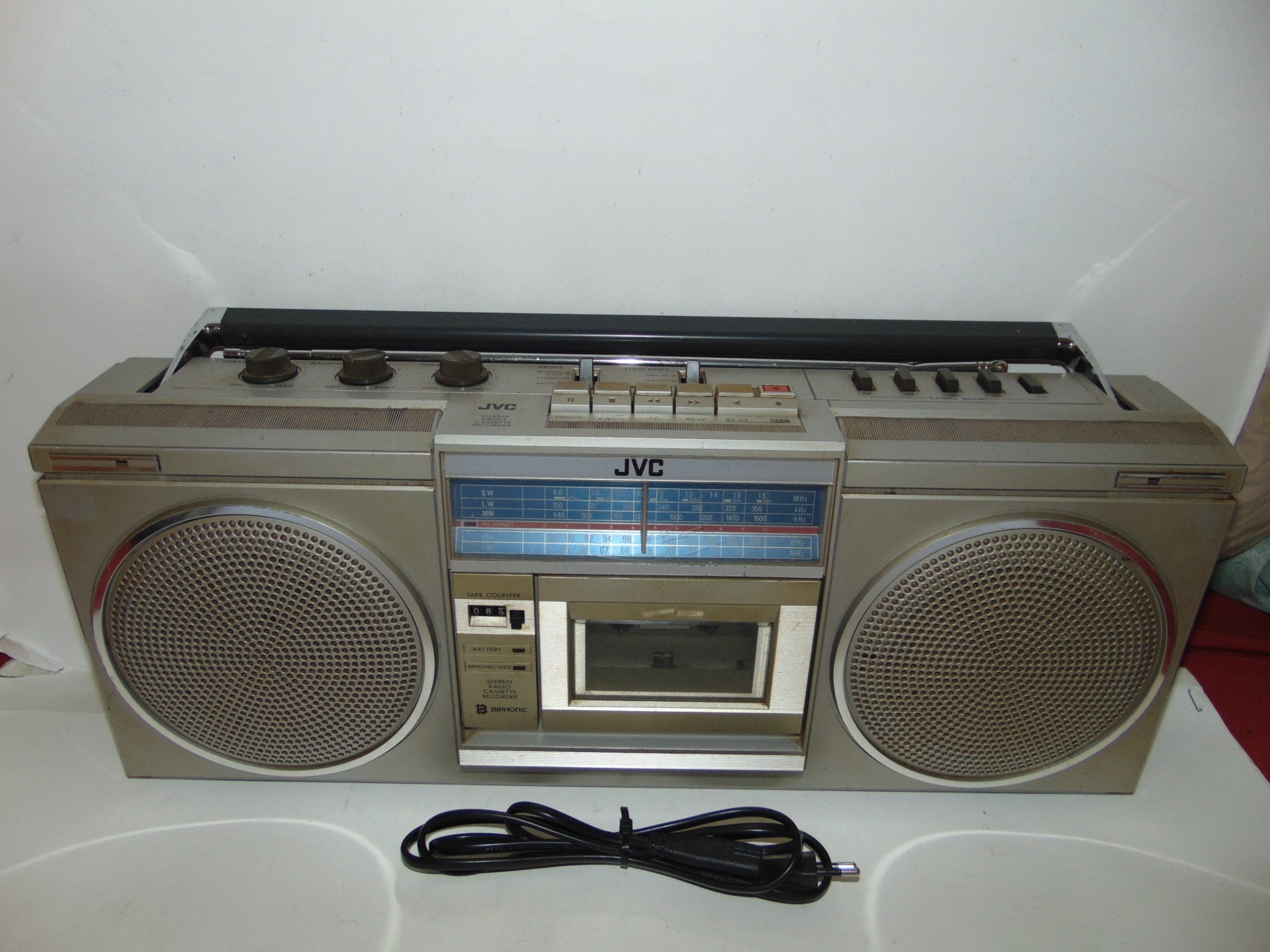 Radiomagnetofon - JVC RC - 565 LE w pełni sprawny - 7035563458 - oficjalne  archiwum Allegro