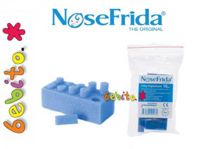 NOSEFRIDA Filtr wkład wymienny do aspiratora 10szt