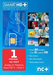 Karta Startowa 1 m-c Smart HD+ bez umowy NOWOŚĆ