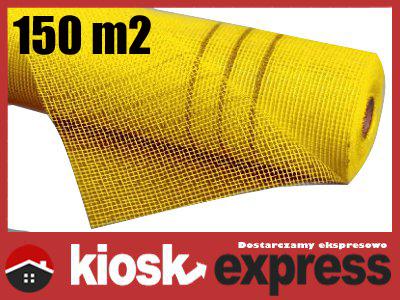 3x Siatka Podtynkowa Żółta - REDNET E145g - 150 m2