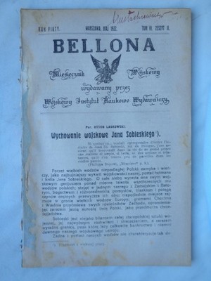 SOBIESKI BROŃ TAKTYKA itp - BELLONA VI 1922