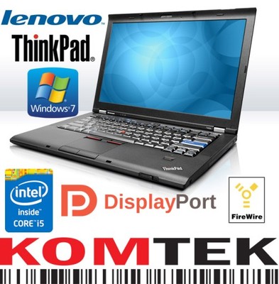 Laptop Lenovo Thinkpad T410 I5 520m 4gb 1440x900 4912394825 Oficjalne Archiwum Allegro